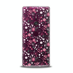 Lex Altern TPU Silicone Sony Xperia Case Gentle Pink Wildflowers