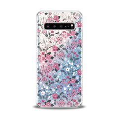 Lex Altern TPU Silicone Samsung Galaxy Case Gentle Pink Wildflowers