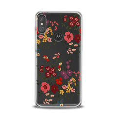 Lex Altern TPU Silicone Motorola Case Colored Gentle Flowers