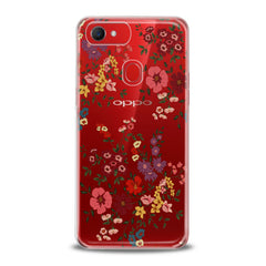 Lex Altern TPU Silicone Oppo Case Colored Gentle Flowers