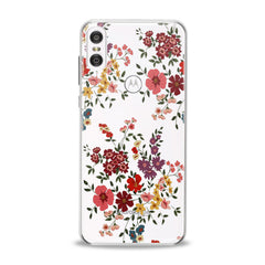 Lex Altern Colored Gentle Flowers Motorola Case