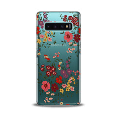 Lex Altern TPU Silicone Samsung Galaxy Case Colored Gentle Flowers