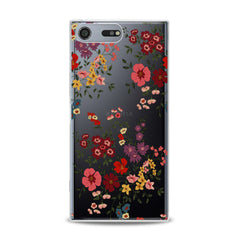 Lex Altern TPU Silicone Sony Xperia Case Colored Gentle Flowers