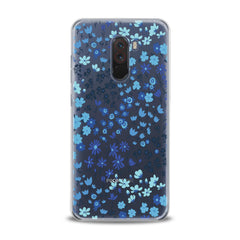 Lex Altern TPU Silicone Xiaomi Redmi Mi Case Cute Blue Flowers