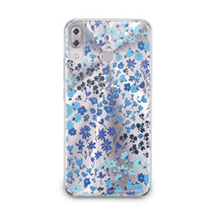 Lex Altern TPU Silicone Asus Zenfone Case Cute Blue Flowers