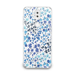 Lex Altern Cute Blue Flowers Asus Zenfone Case