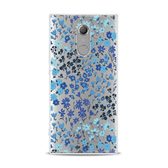 Lex Altern Cute Blue Flowers Sony Xperia Case