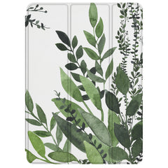 Lex Altern Magnetic iPad Case Green Leaves