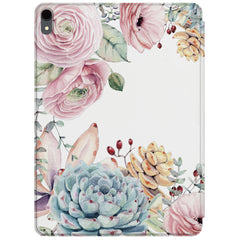 Lex Altern Magnetic iPad Case Floral Succulents