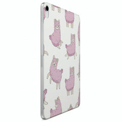 Lex Altern Magnetic iPad Case Pink Llama