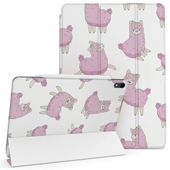 Lex Altern Magnetic iPad Case Pink Llama