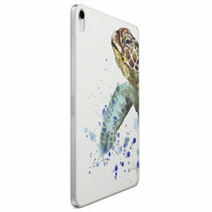 Lex Altern Magnetic iPad Case Turtle Watercolor