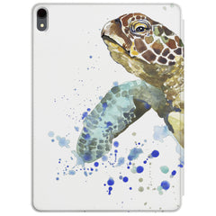 Lex Altern Magnetic iPad Case Turtle Watercolor