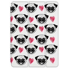 Lex Altern Magnetic iPad Case Pug Pattern