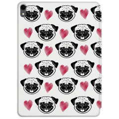 Lex Altern Magnetic iPad Case Pug Pattern