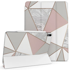 Lex Altern Magnetic iPad Case Triangle Marble