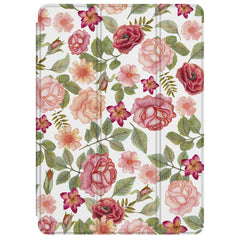 Lex Altern Magnetic iPad Case Cute Roses Theme