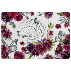 Lex Altern Magnetic iPad Case Leopard Roses for your Apple tablet.