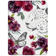 Lex Altern Magnetic iPad Case Leopard Roses