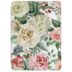 Lex Altern Magnetic iPad Case White Roses