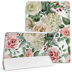 Lex Altern Magnetic iPad Case White Roses