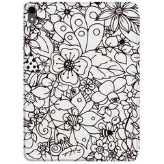 Lex Altern Magnetic iPad Case Floral Woman Face