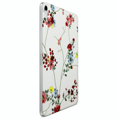 Lex Altern Magnetic iPad Case Red Wildflowers