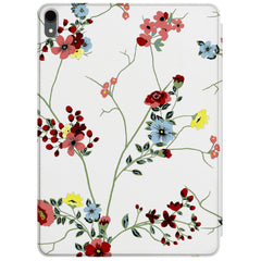 Lex Altern Magnetic iPad Case Red Wildflowers