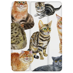 Lex Altern Magnetic iPad Case Cat's Theme