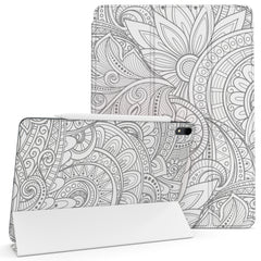 Lex Altern Magnetic iPad Case Mandala Lotus Theme