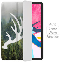 Lex Altern Magnetic iPad Case Beautiful Antlers