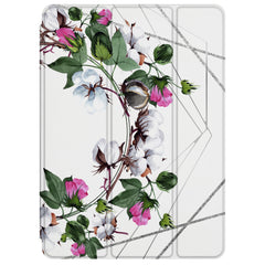 Lex Altern Magnetic iPad Case Cotton Flowers