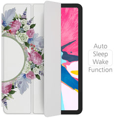 Lex Altern Magnetic iPad Case Flower Wreath