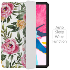 Lex Altern Magnetic iPad Case Floral Leaves