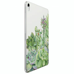 Lex Altern Magnetic iPad Case Greeen Succulents