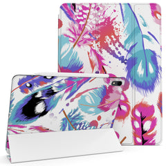 Lex Altern Magnetic iPad Case Pink Feathers