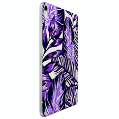 Lex Altern Magnetic iPad Case Puprle Leaves