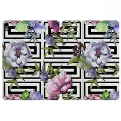 Lex Altern Magnetic iPad Case Floral Labyrinth for your Apple tablet.