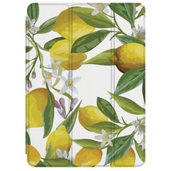 Lex Altern Magnetic iPad Case Lemon Pattern