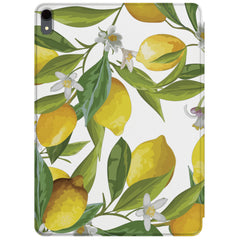 Lex Altern Magnetic iPad Case Lemon Pattern