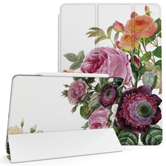 Lex Altern Magnetic iPad Case Peony Blossom