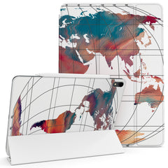 Lex Altern Magnetic iPad Case Abstract Map