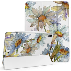 Lex Altern Magnetic iPad Case Daisy Watercolor