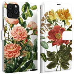 Lex Altern iPhone Wallet Case Vintage Wild Roses Wallet