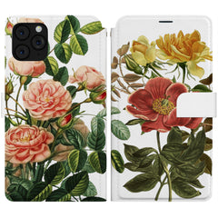 Lex Altern iPhone Wallet Case Vintage Wild Roses Wallet