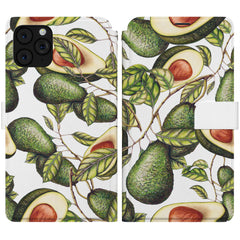 Lex Altern iPhone Wallet Case Tropical Avocados Wallet