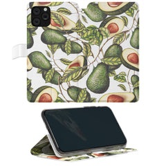 Lex Altern iPhone Wallet Case Tropical Avocados Wallet