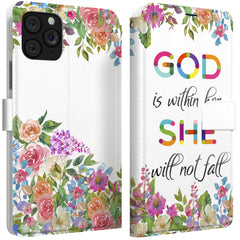 Lex Altern iPhone Wallet Case God is Within Her Wallet