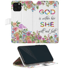 Lex Altern iPhone Wallet Case God is Within Her Wallet