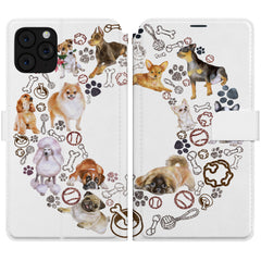 Lex Altern iPhone Wallet Case Playful Puppies Wallet